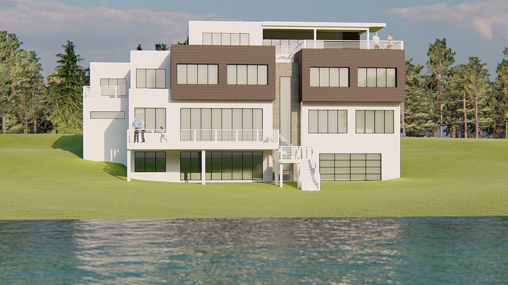 3 Story Waterfront House
