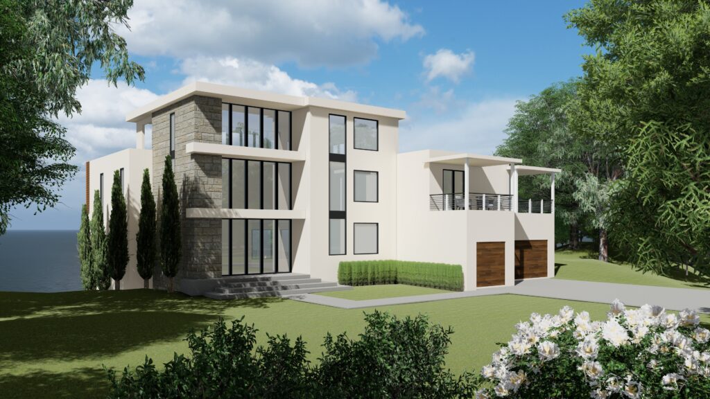 multi-generational new home rendering